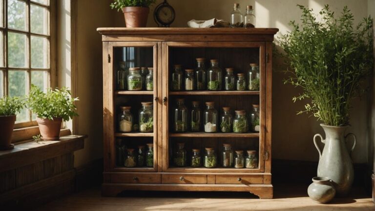 apothecary cabinets enhance decor