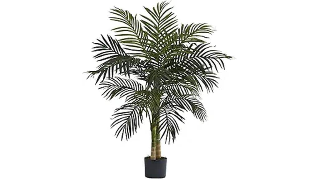 artificial golden cane palm