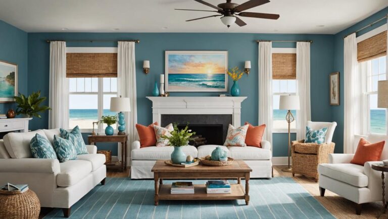 beach themed wall art selection