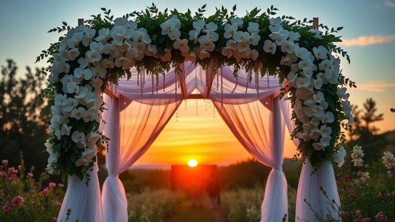 beautiful wedding arch inspiration