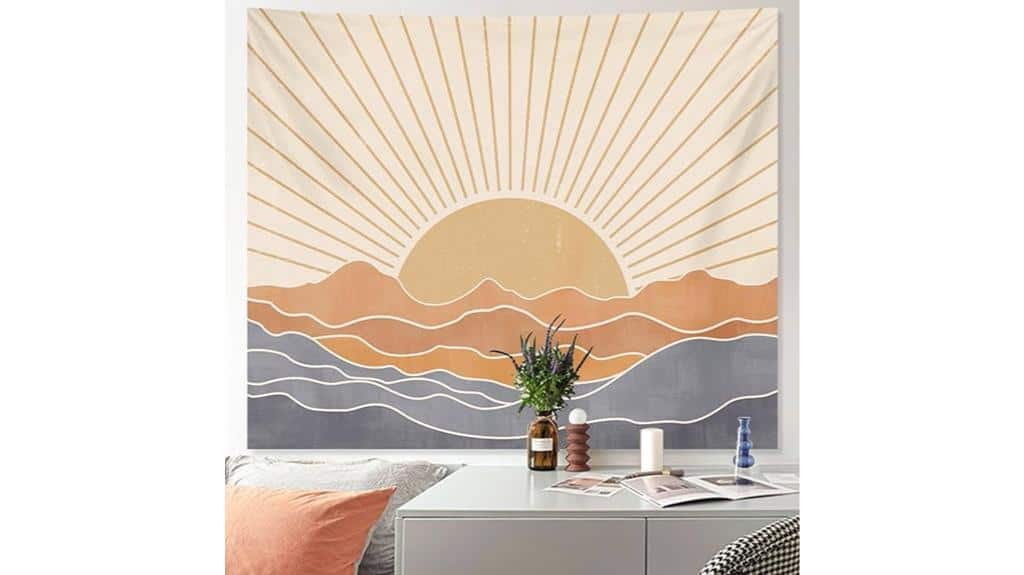 boho bedroom tapestry hanging