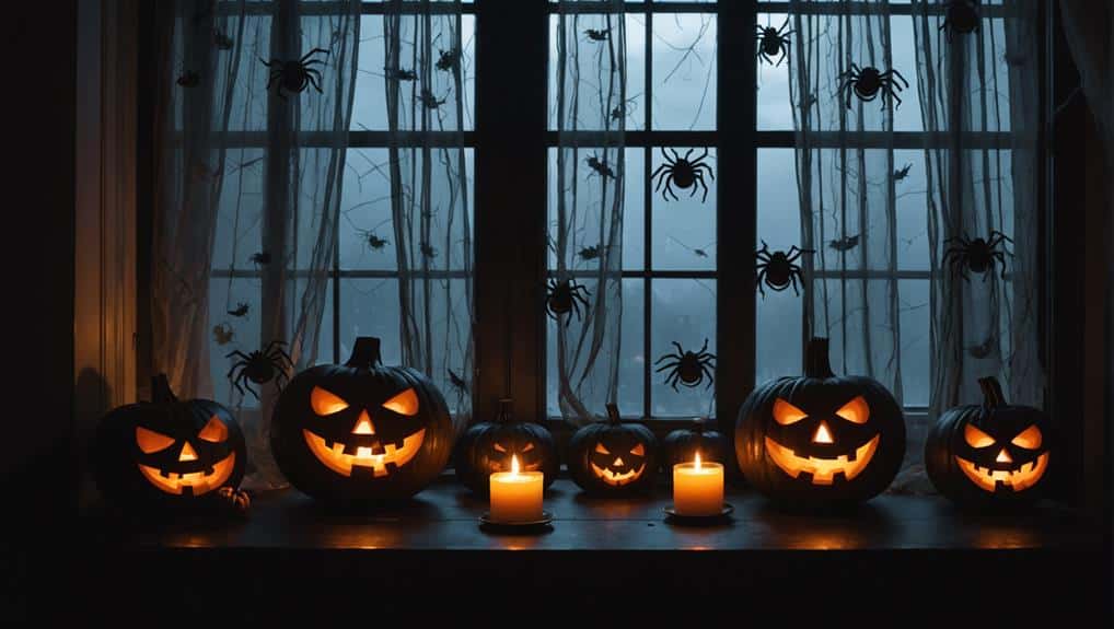 choosing halloween window decor