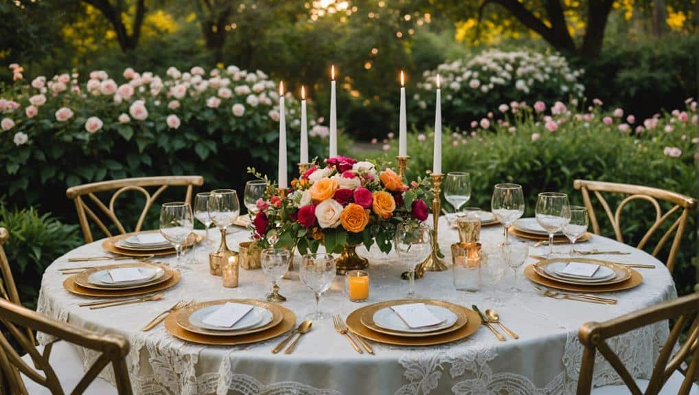 choosing wedding table decorations