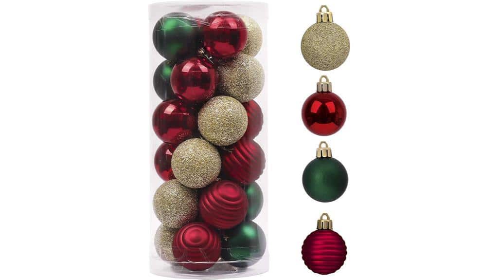 christmas ball ornaments set