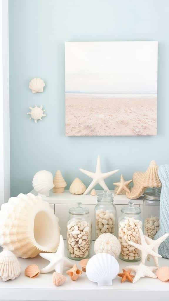 coastal inspired home accents