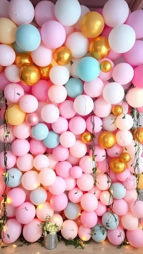 decorative balloon displays