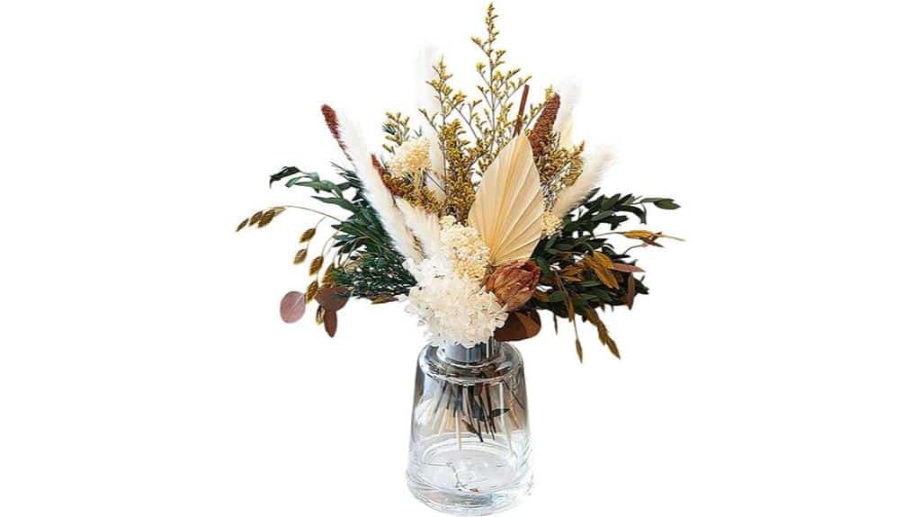 dried floral home decoration