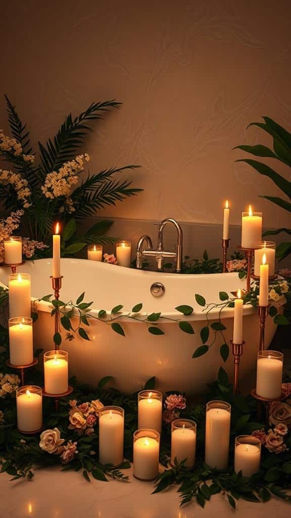 elegant candle display designs