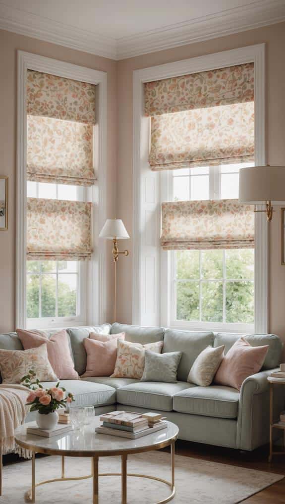 elegant window treatment style