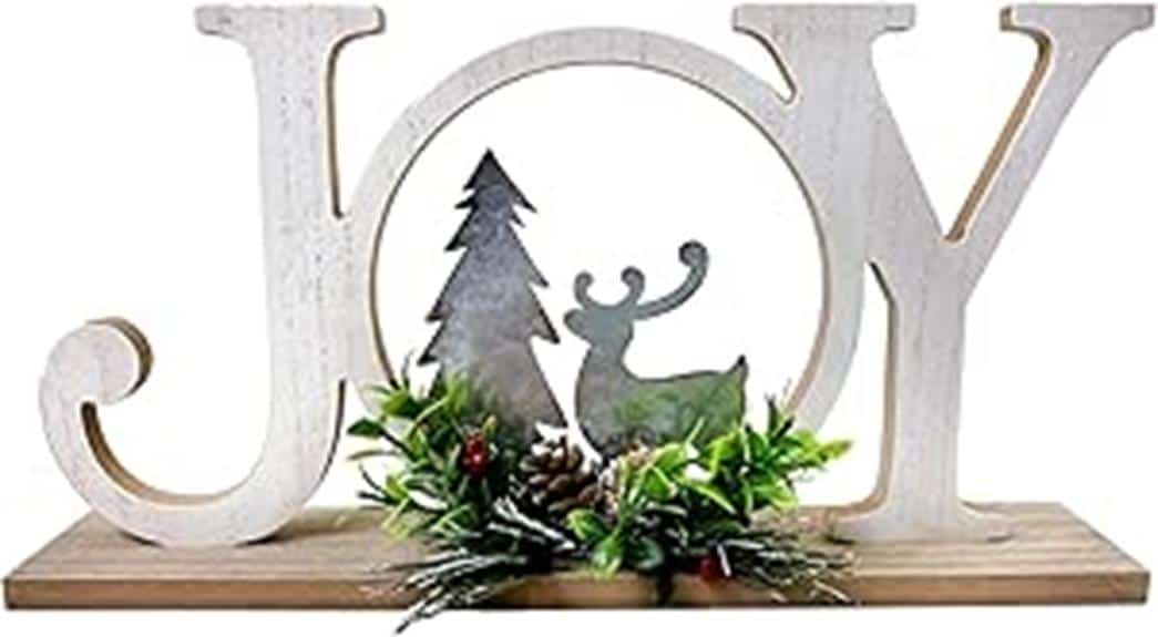 farmhouse christmas table decor