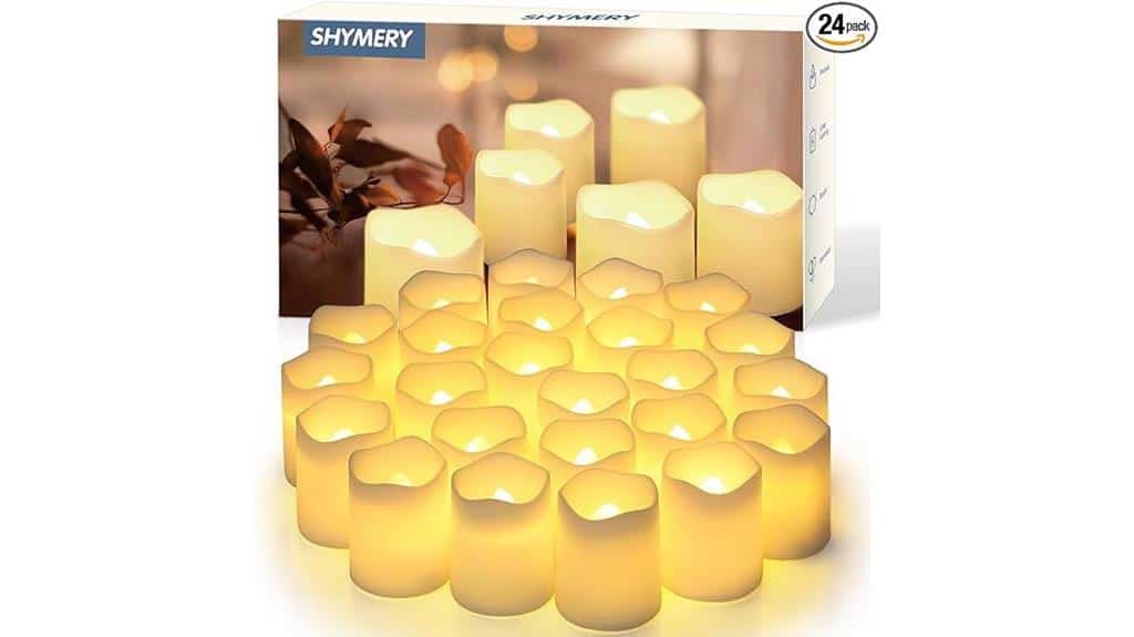 flameless votive candle pack