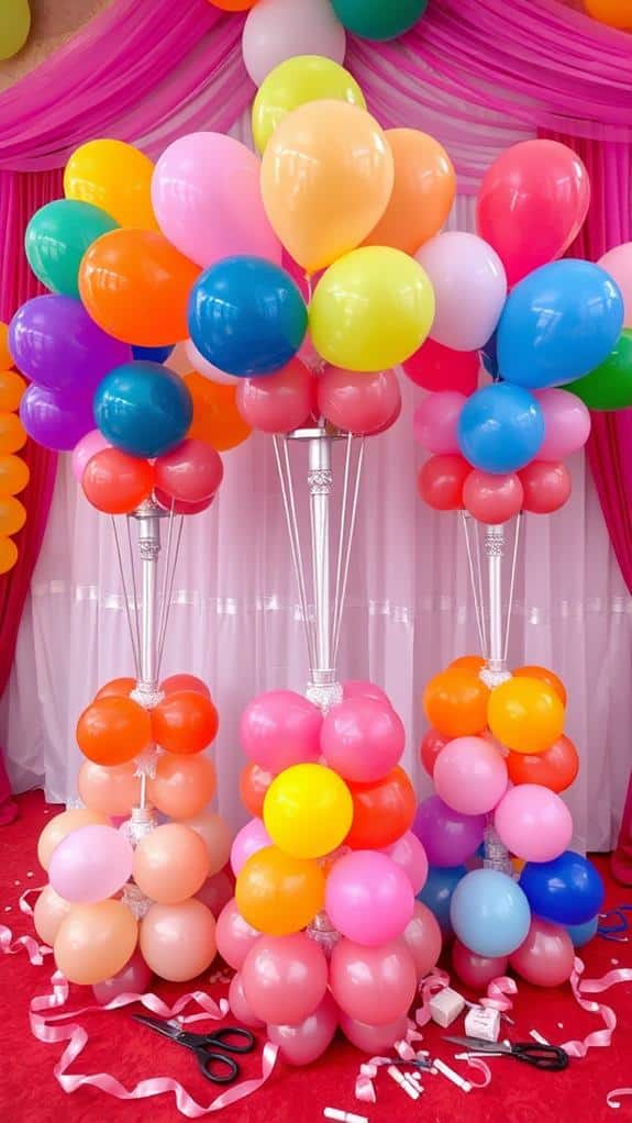 fun event decor displays