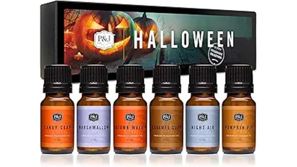 halloween candle soap set