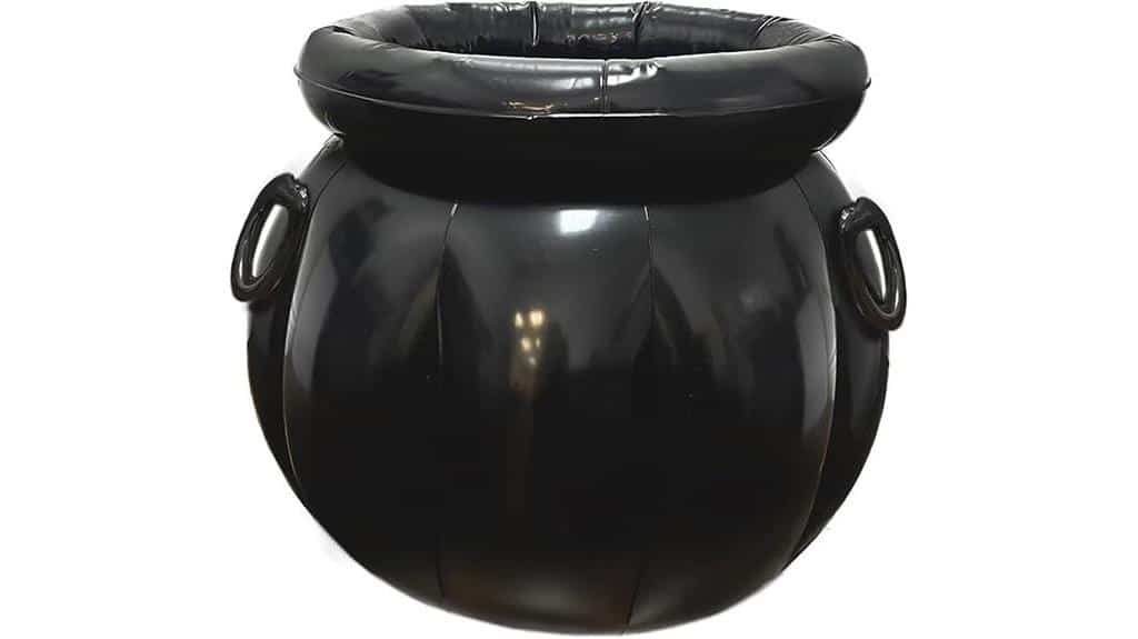 inflatable halloween cauldron cooler