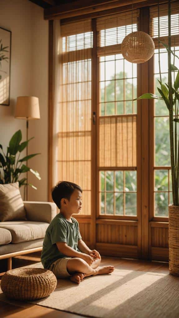 natural light filtering blinds