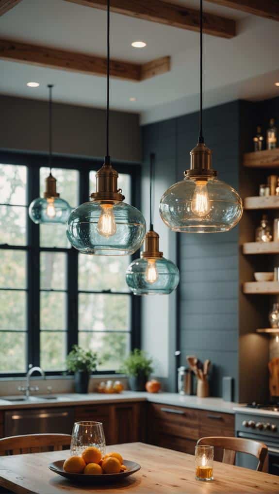 pendant lamp material choices