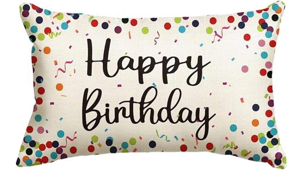 polka dot pillow cover