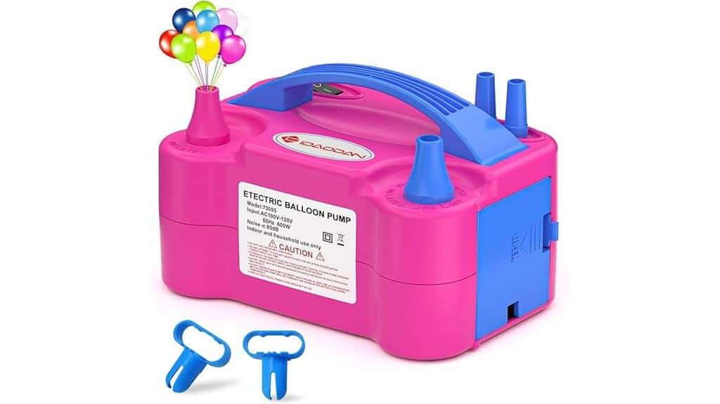 portable electric balloon pump