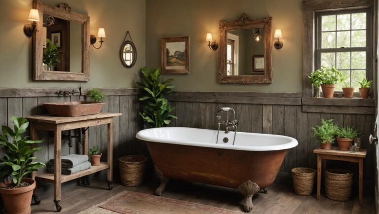 rustic bathroom decor ideas