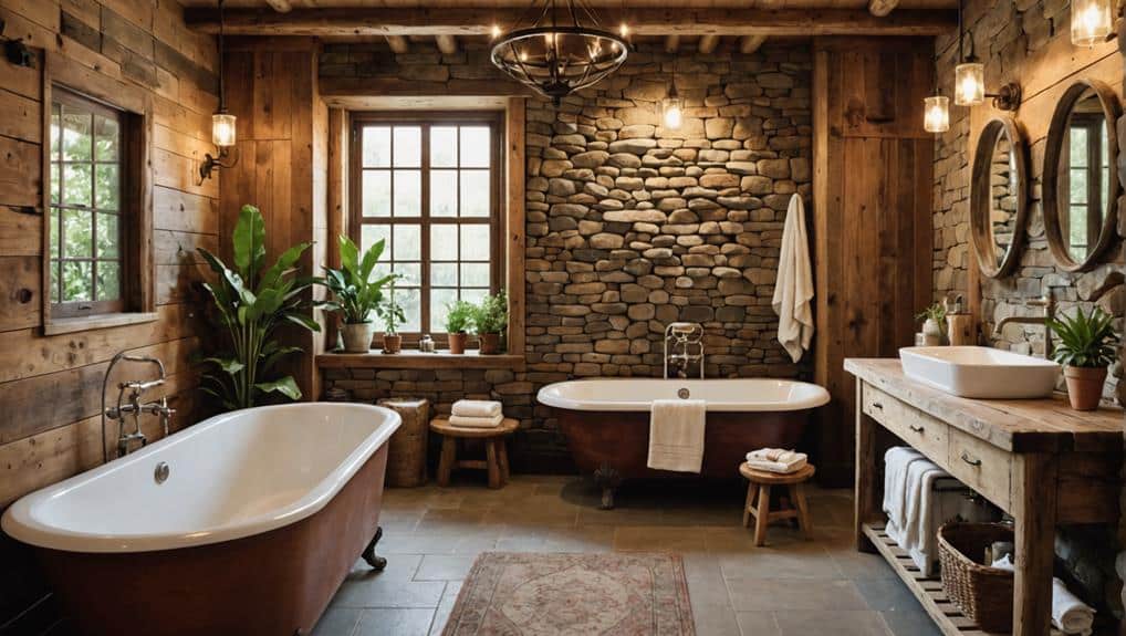 rustic bathroom decor tips