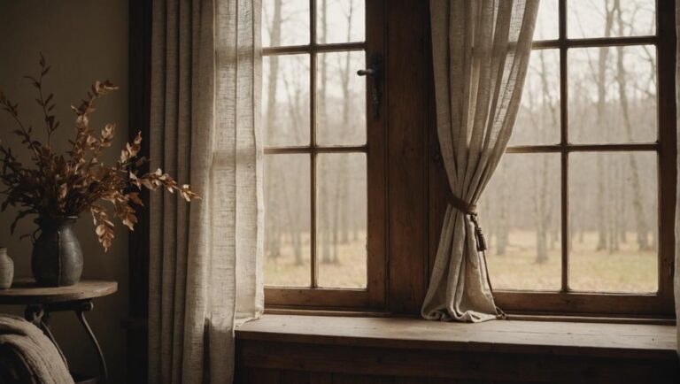 rustic farmhouse curtain hardware