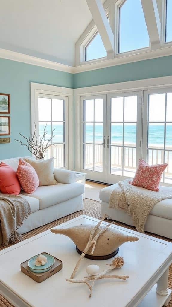 seaside inspired color scheme