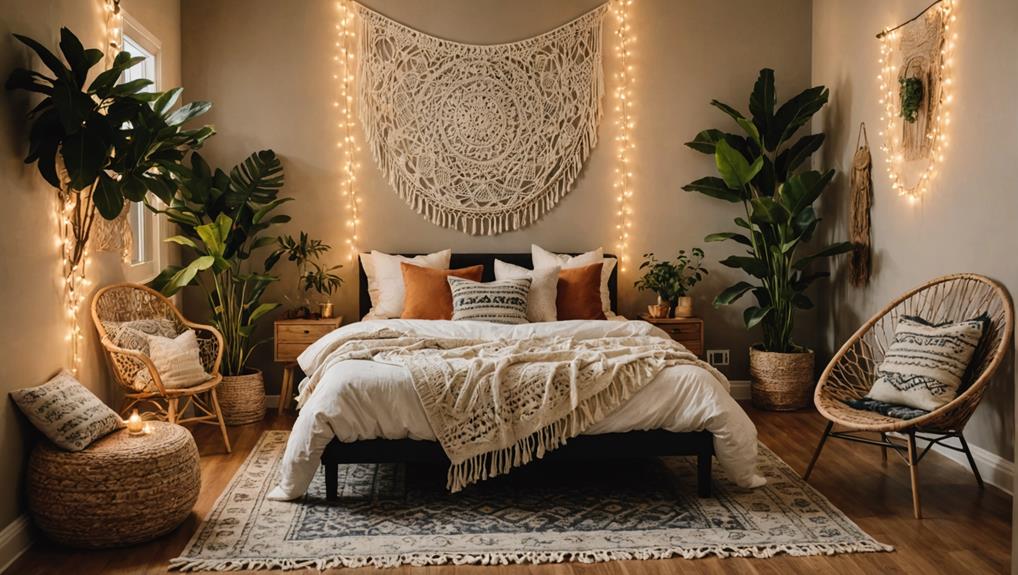 selecting boho bedroom elements