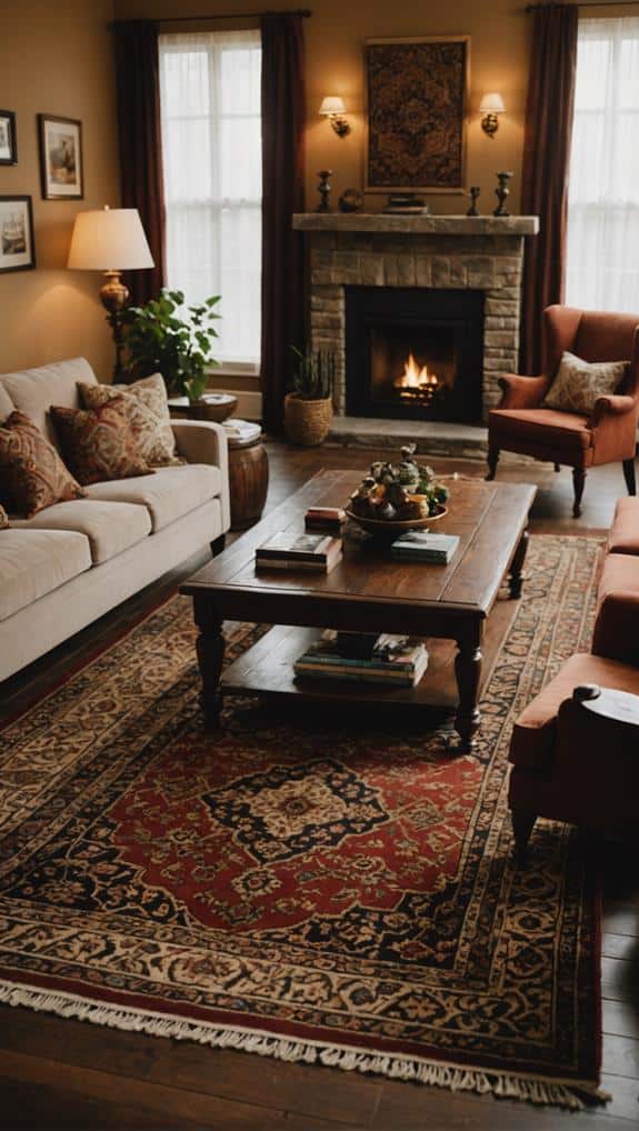 selecting perfect vintage rugs