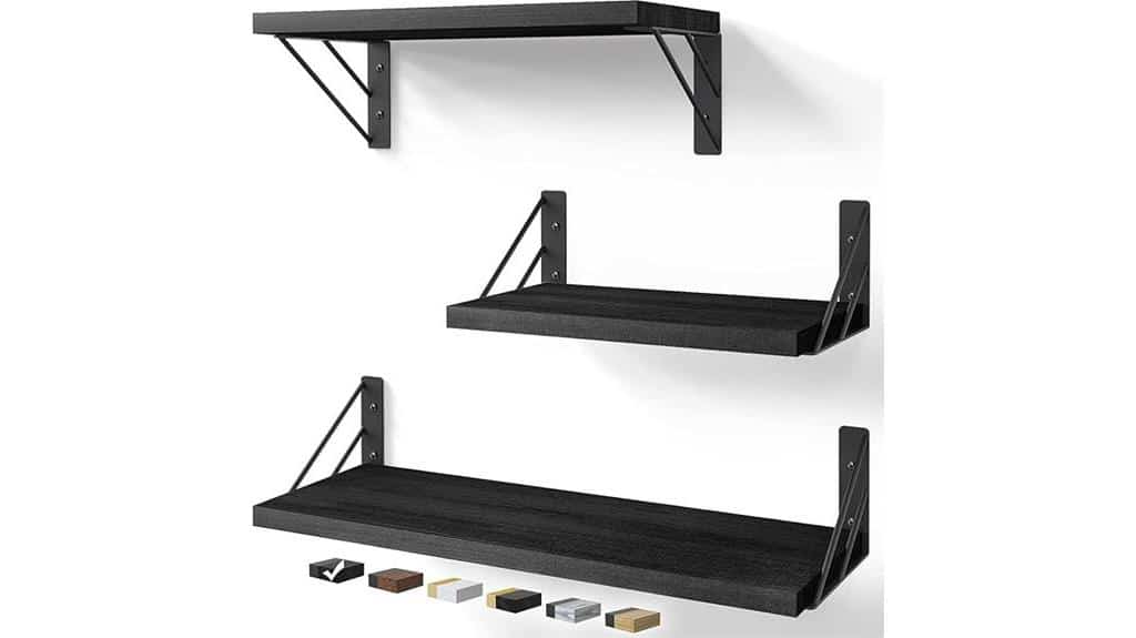 set of 3 shelves