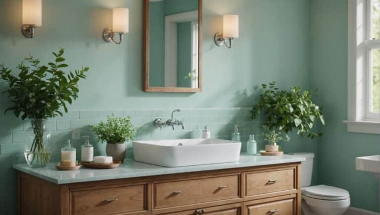 soothing bathroom paint colors