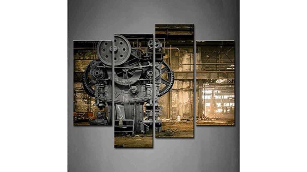 steampunk canvas wall art