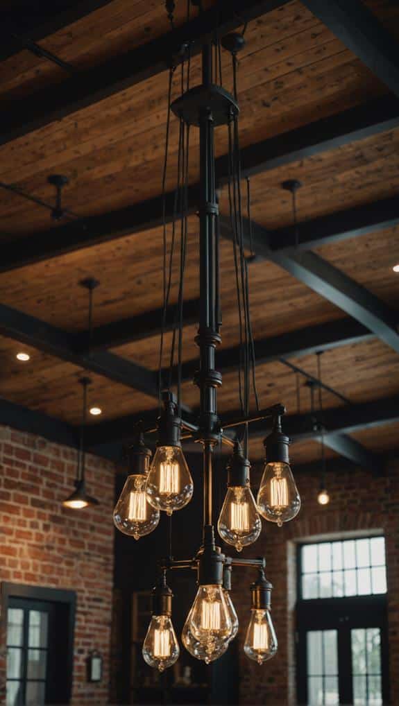 stylish industrial lighting design