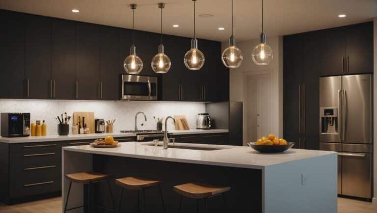 stylish modern kitchen pendant