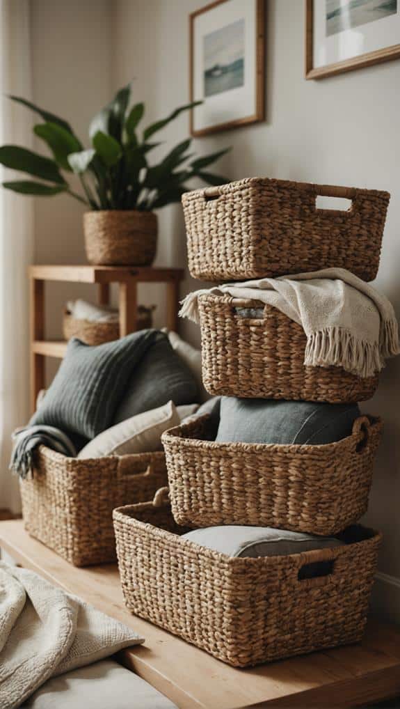 stylish natural storage solution