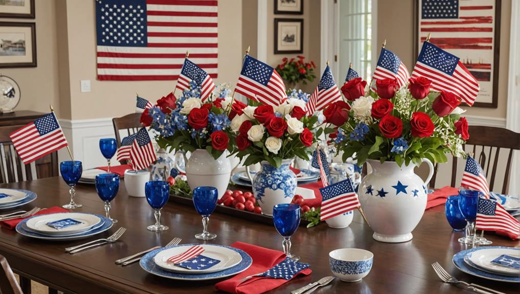 stylish patriotic home decor