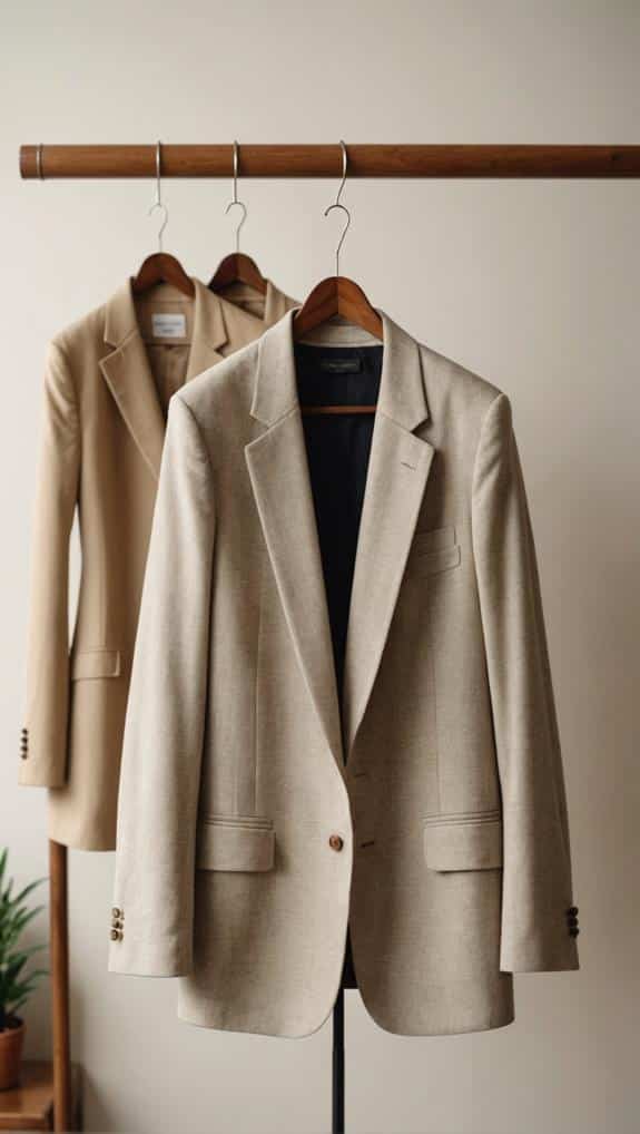 tailored professional outerwear