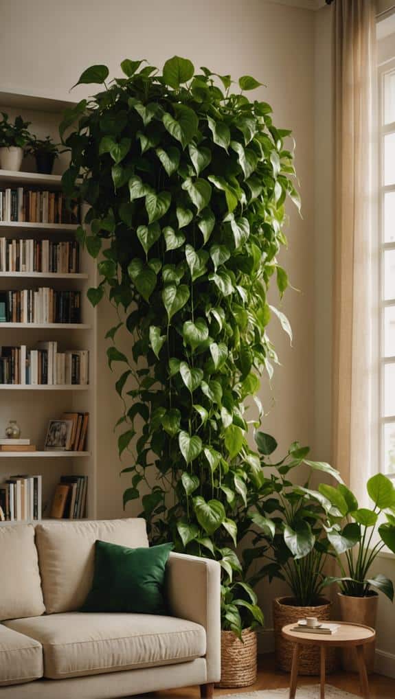 trailing green houseplant beauty