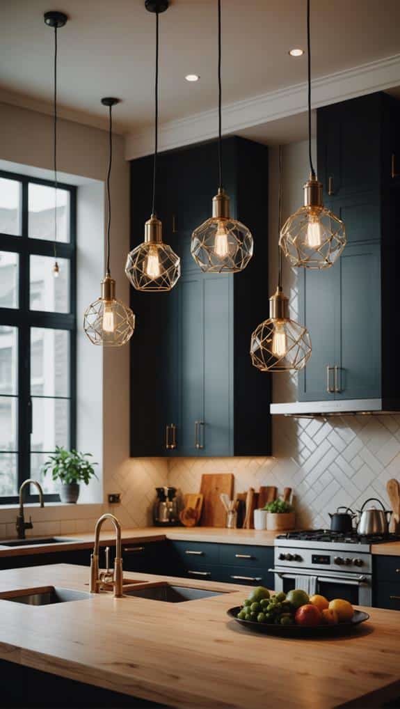 trendy kitchen lighting designs