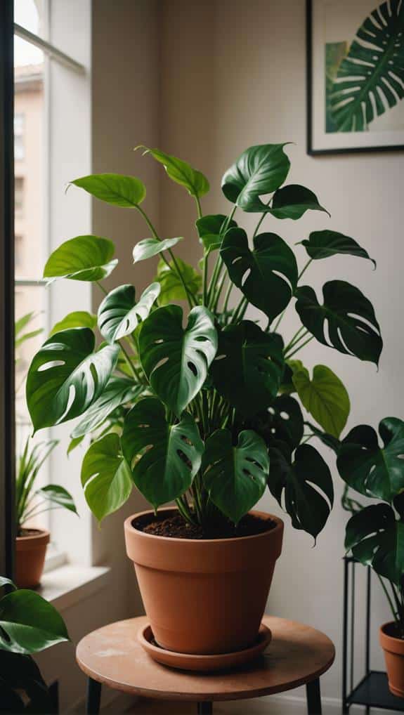 tropical climbing houseplant variety