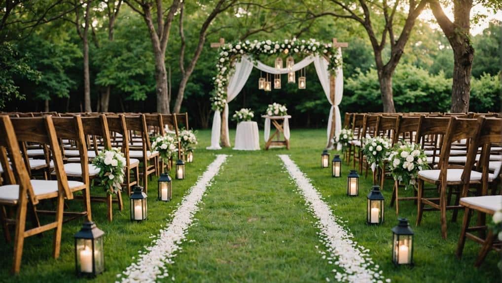 wedding aisle decoration considerations