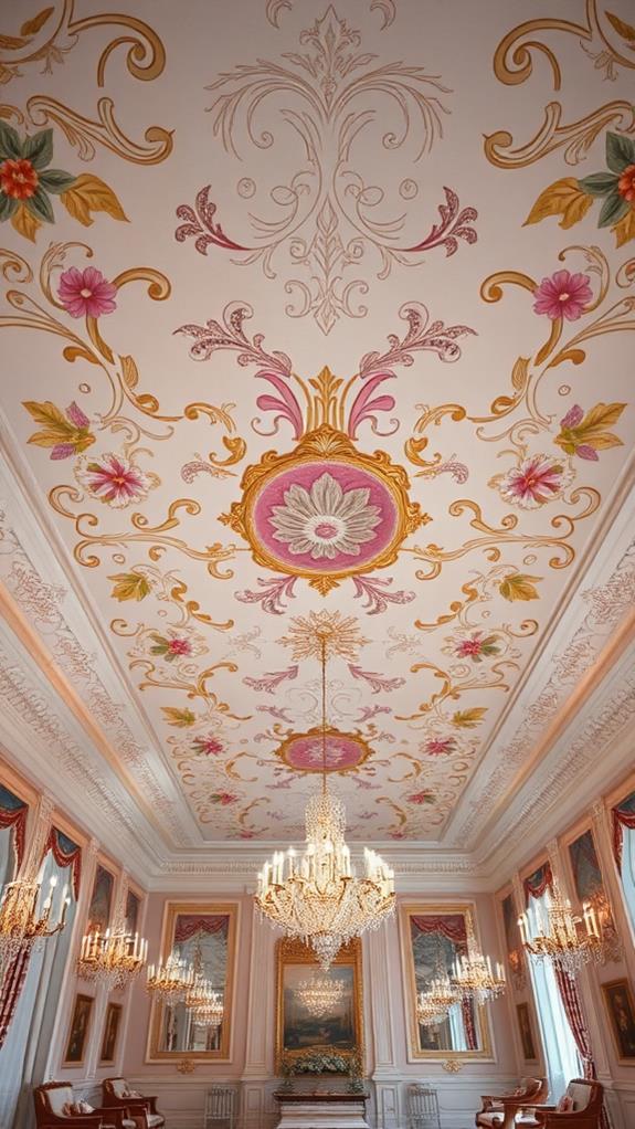 artistic ceiling artwork displays