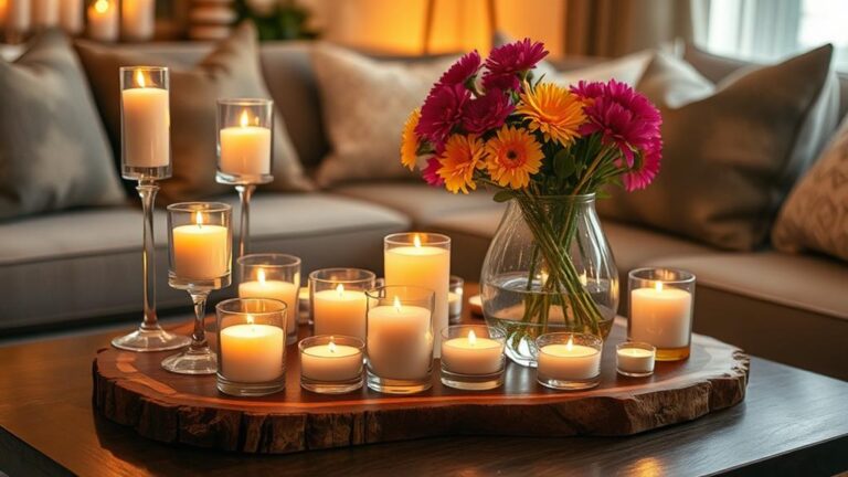 beautiful candle decor inspiration