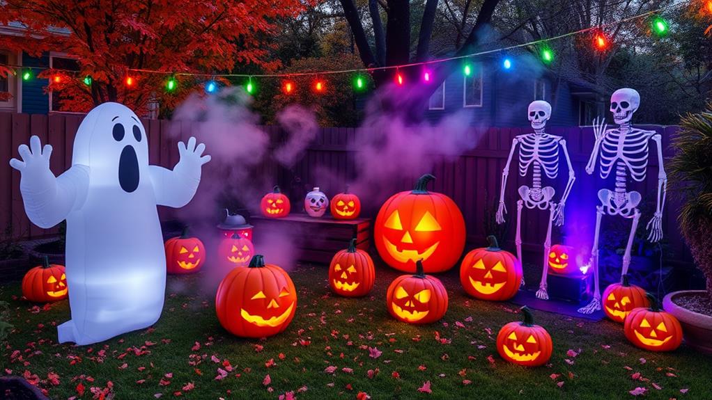 big halloween outdoor decorations