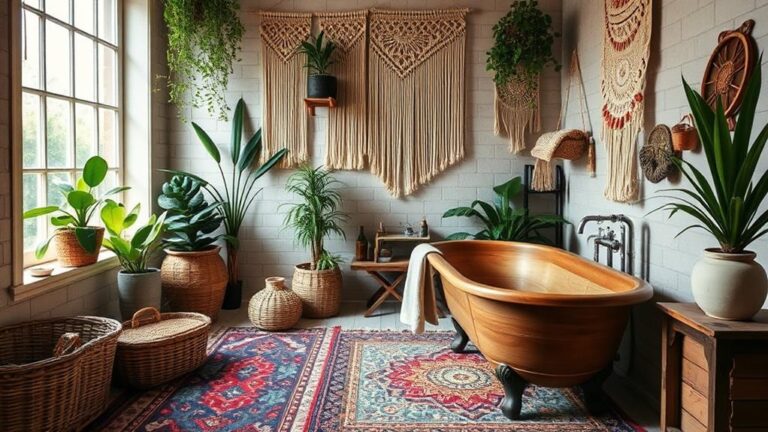 boho bathroom decor essentials