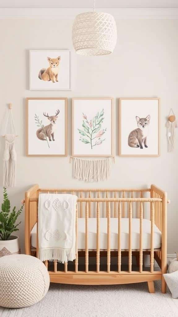 botanical themed home decor