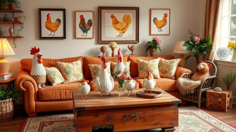 charming chicken home decor