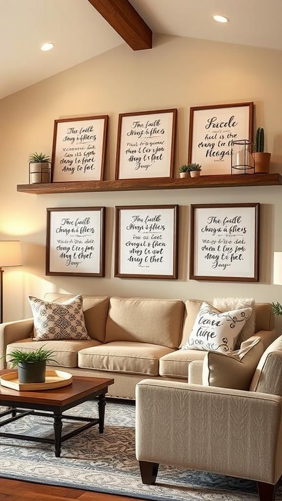 faith inspired wall decor