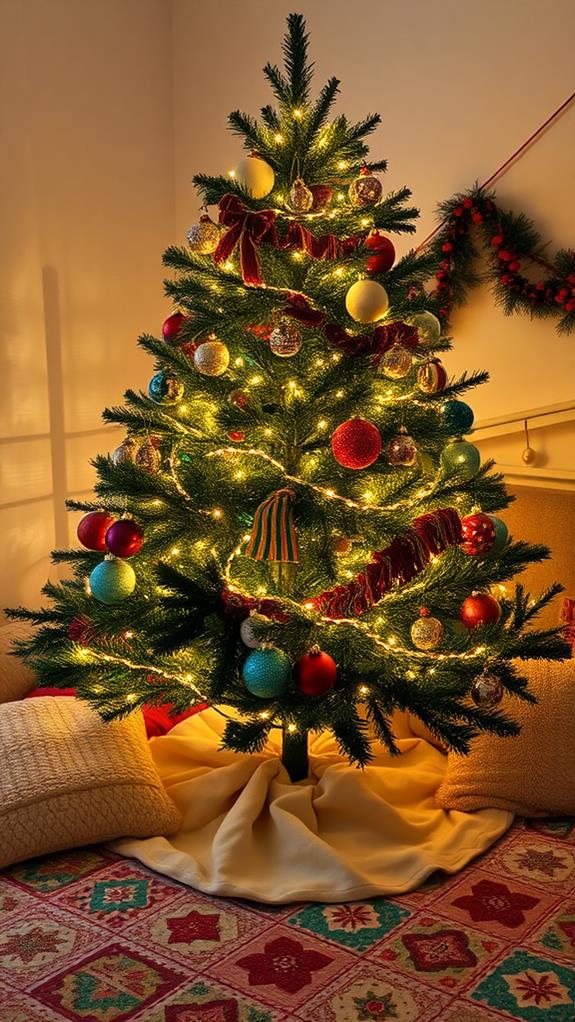 festive tree decorations ideas