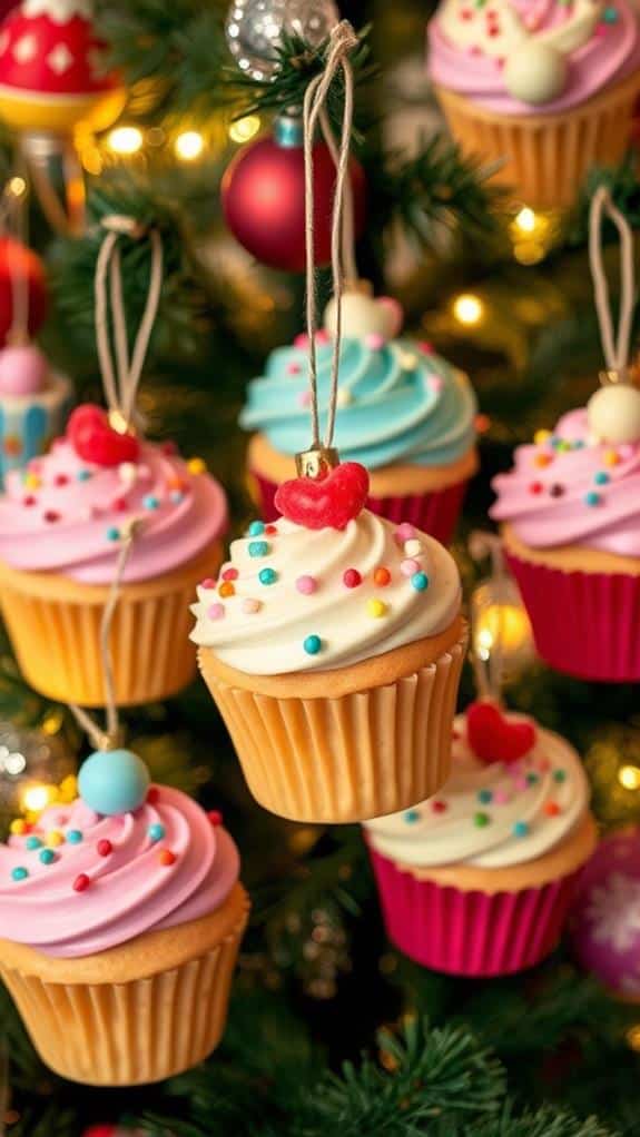 frosted cupcake decorations collection