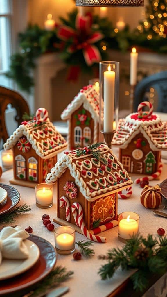 gingerbread centerpieces for edibles